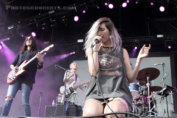 WARPAINT - 2014-08-24 - SAINT CLOUD - Domaine National - Scene de la Cascade - 